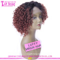 Stock best selling cheap virgin brazilian hair afro american wig sample pubic wig